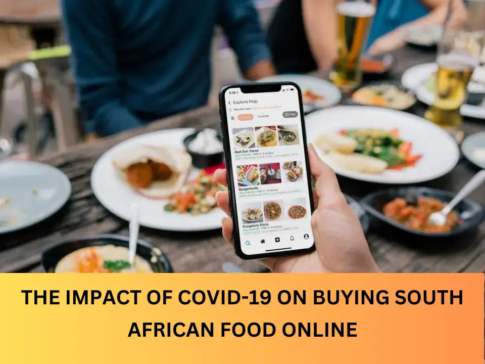 The impact of COVID19 on buying South African food online