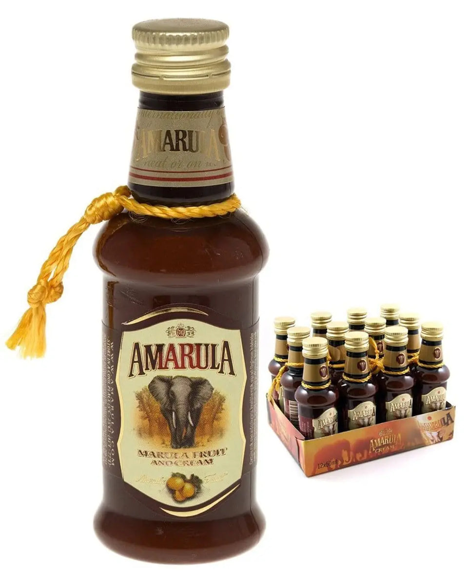 Amarula Original Marula Fruit & Cream Liqueur 50ML, Notes of Fruits