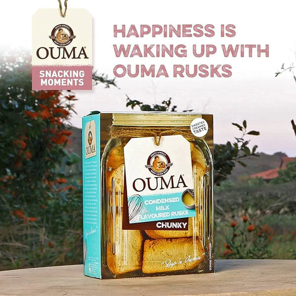 Ouma Condensed Milk Flavoured Rusks Chunky 500g- South African Rusks