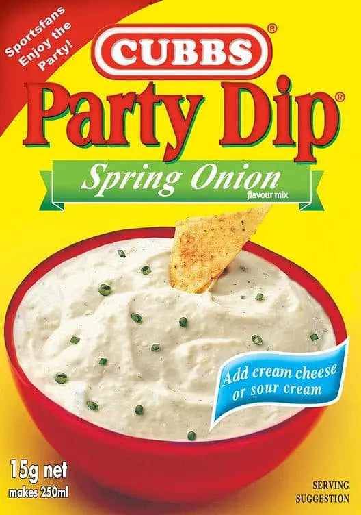 Cubbs Party Dip Traditional - Spring Onion Flavor 15g