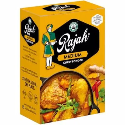 Rajah's Medium Curry Powder - 100g Authentic South African Spice Blend