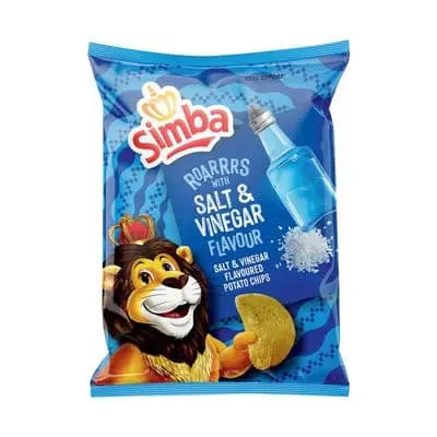 Simba Potato Chips Salt & Vinegar (South Africa) 120g