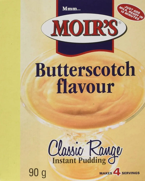 Sweets Moirs Instant Puddings Butterscotch
