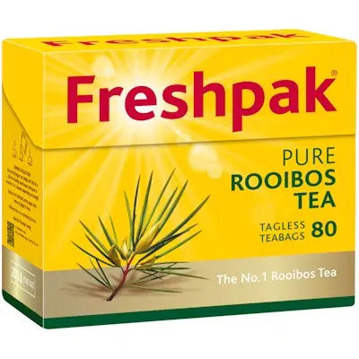 Freshpak Pure Rooibos Tea - 80 Tea Bags Freshpak