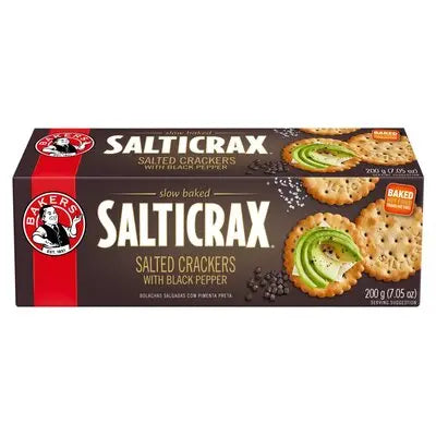 Bakers Salticrax With Black Pepper
