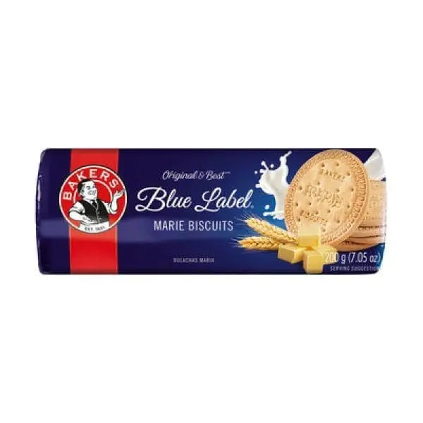 Biscuits Bakers  Blue Label Marie Biscuit Original (1 x 200G)