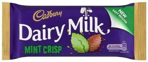 Cadburys Dairy Milk Mint Crisp (South Africa) Delivery to Non EU Countries Only