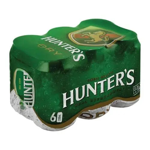 Hunters Dry 6 pack 340 ml cans