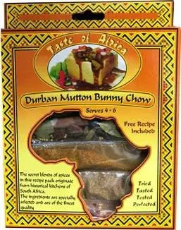 Spices Taste of Africa Durban Mutton Bunny Chow