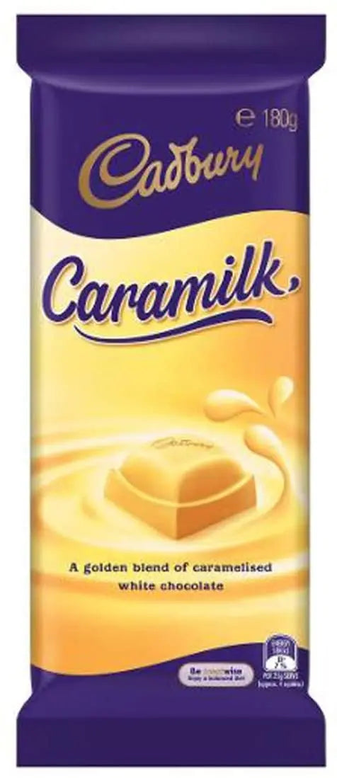 Sweets Cadbury Caramilk Block (Aus) 180g