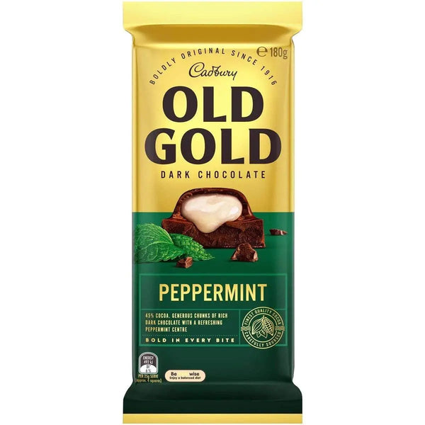 Sweets Cadbury Old Gold Peppermint (Aus)